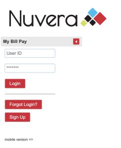 nuvera login|nuvera pay bill online.